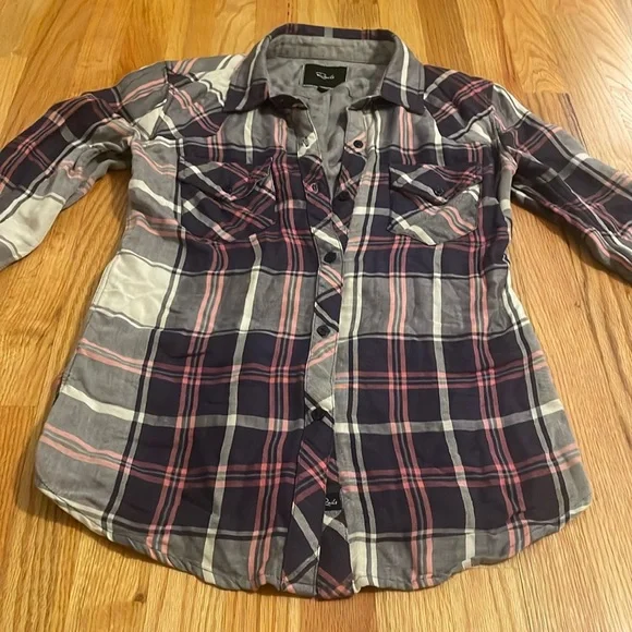 Rails Flannel Button Down Shirt - Picture 2 of 7